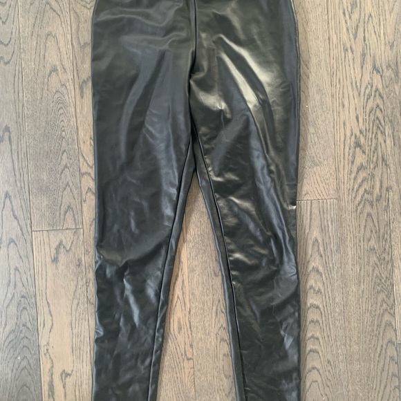 Faux Leather Leggings - Picture 2 of 2